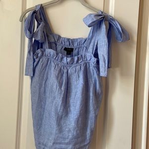 Jcrew bow tank top